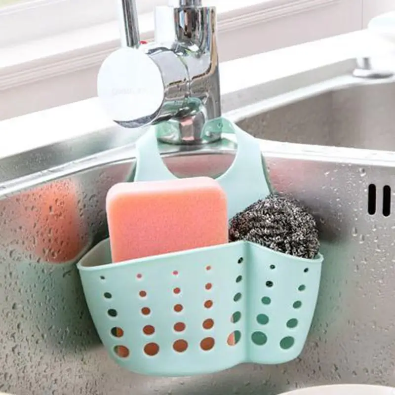 Держатель для губок на кухню сливная стойка ванной комнаты полка хранения