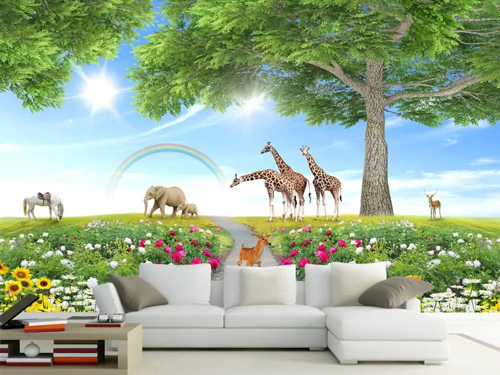 Настенные 3D обои на заказ для спальни фоновая фотография настенные Стикеры