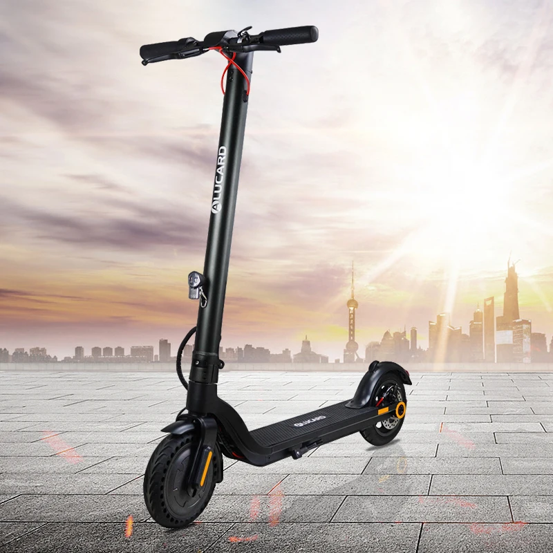 

C2-078 Electric Scooter Adult,350W Moter Fast Foldable Eletrick Scooters big wheels No tax on EU delivery