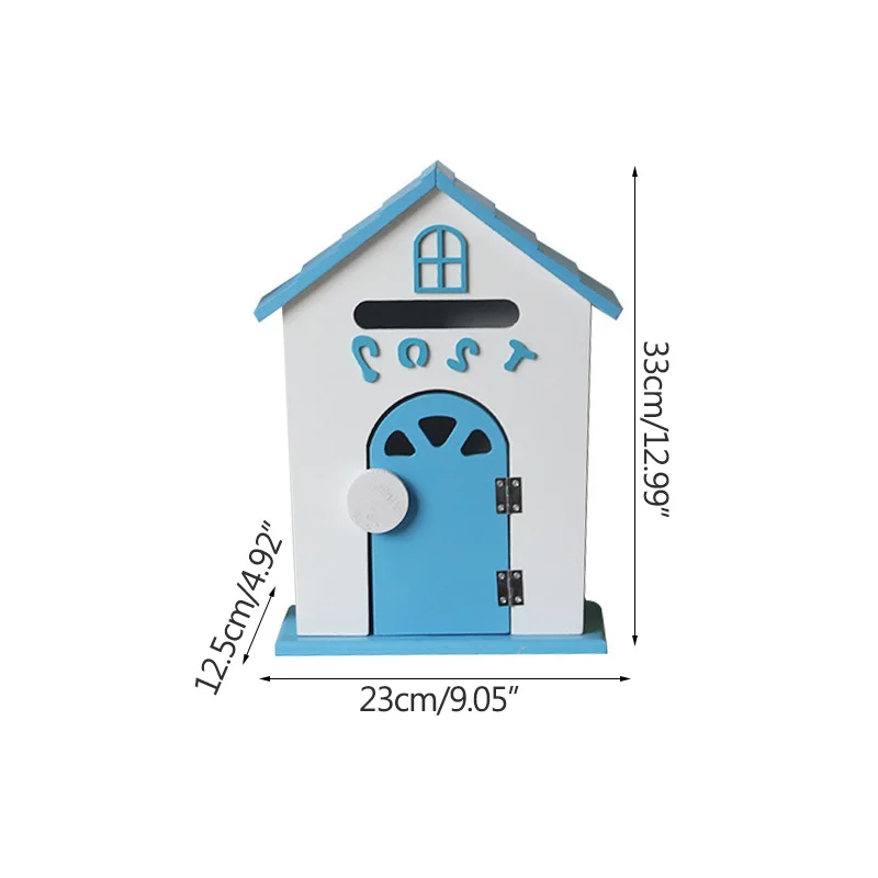 Коробка для сообщений в средиземноморском стиле деревянная коробка предметов