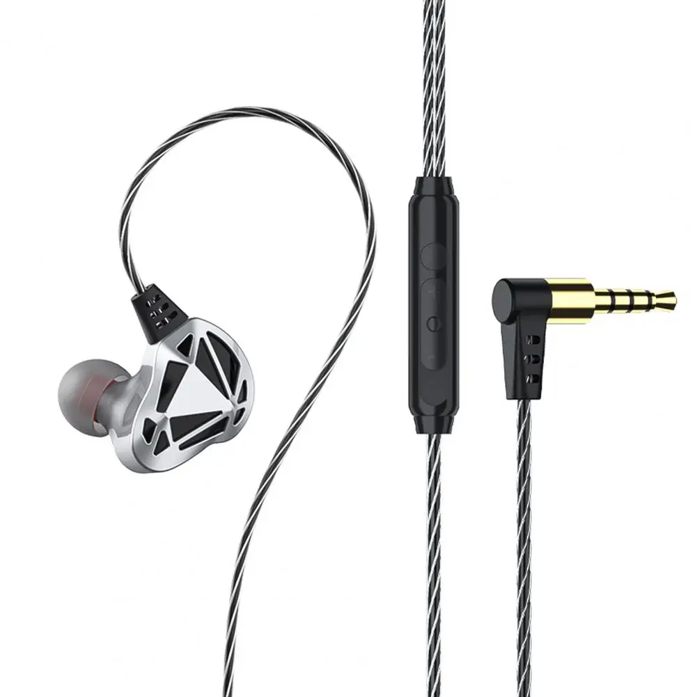 

F5 Hollow Heavy Bass Earphones In Ear Wired Headset with Mic Volume Control