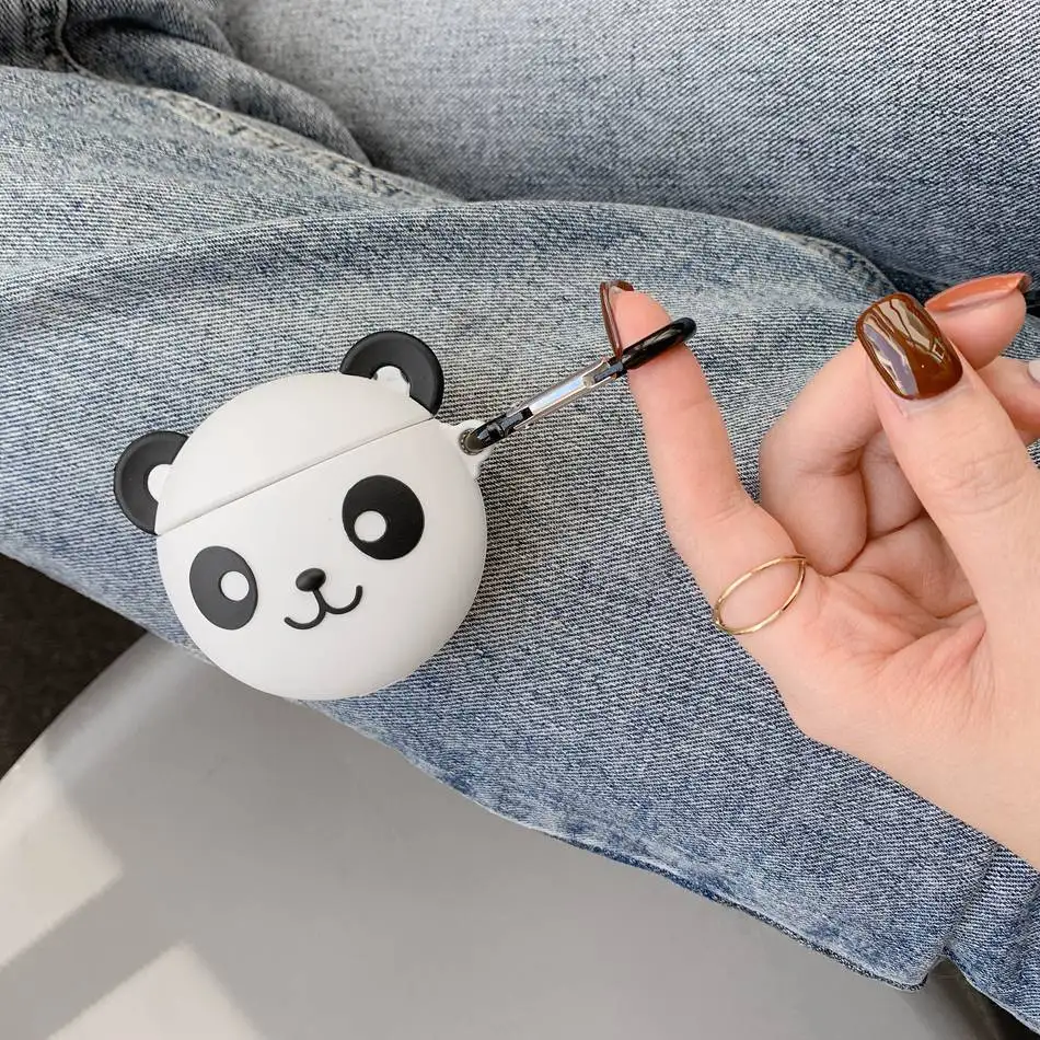 463 Чехол для AirPods с милым 3D рисунком авокадо, чехол для наушников Apple Airpods 2, силиконовый чехол для наушников Air pods, ремешок для наушников - Цвет: 463