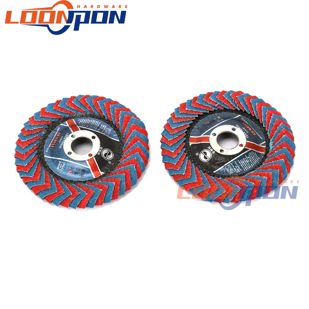 Шлифовальный круг 2 шт. 4 &quot 100 мм Круглый шлифовальный с отверстием 5/8 дюйма для