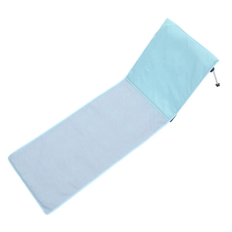 en Ucuz Açık Hafif şezlong Güneş şezlong Plaj Sandalyesi Mat Taşınabilir Katlanır Sandalye Arkalığı Seyahat Kamp Yatağı