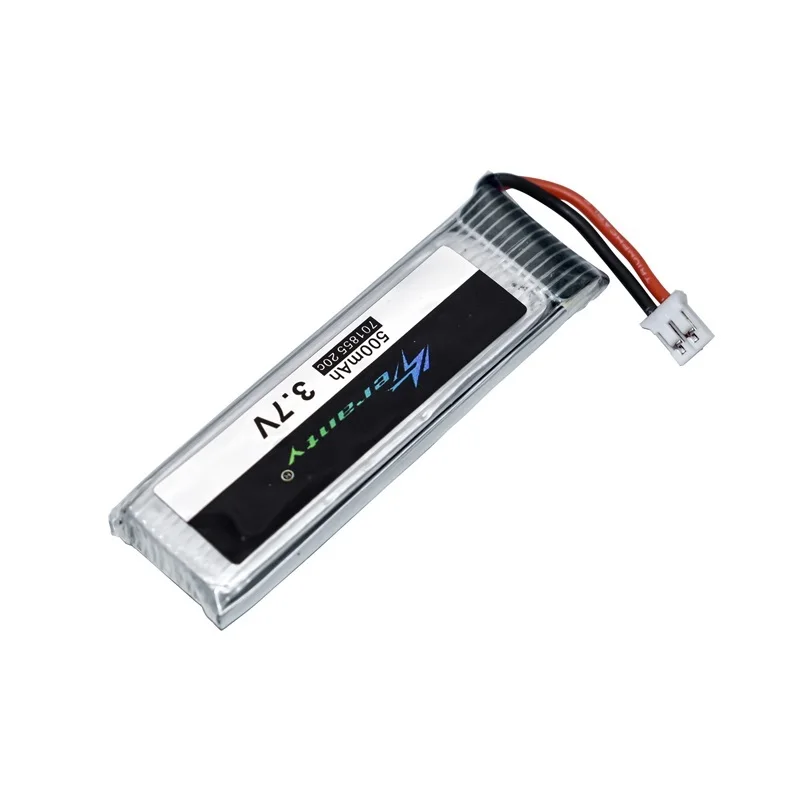 Original Teranty LiPo Battery 1S 3.7V 500mAh Rechargeable with PH2.0 Plug+Charger for Indoor Racing Drone Toy 701855 | Игрушки и хобби