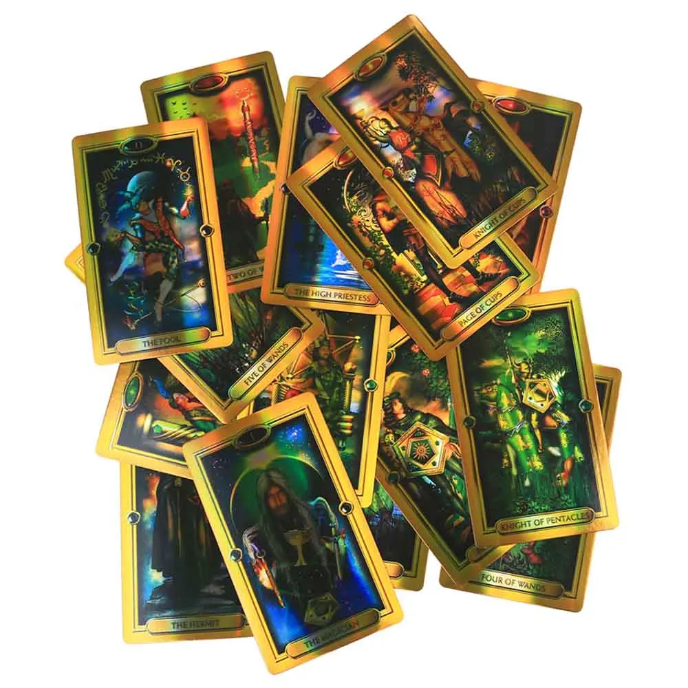 

Laser Gilded Tarot New Version Card Game