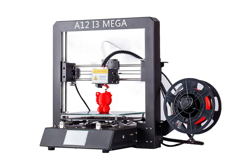 3D Printer 2019 New pattern A12 I3 High-precision Giant Metal frame fittings Rapid assembly 3d Drucker Kits Filament | Компьютеры и