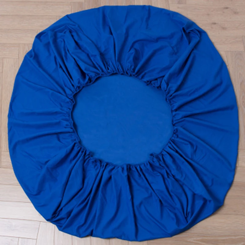 Простыня на резинке из 100% полиэстера 1 шт. для защиты матраца Доступные цвета | Дом