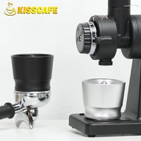 ek43 grinder aluminum intelligent dosing ring for brewing bowl coffee powder picker espresso barista tool for 58mm coffee tamper