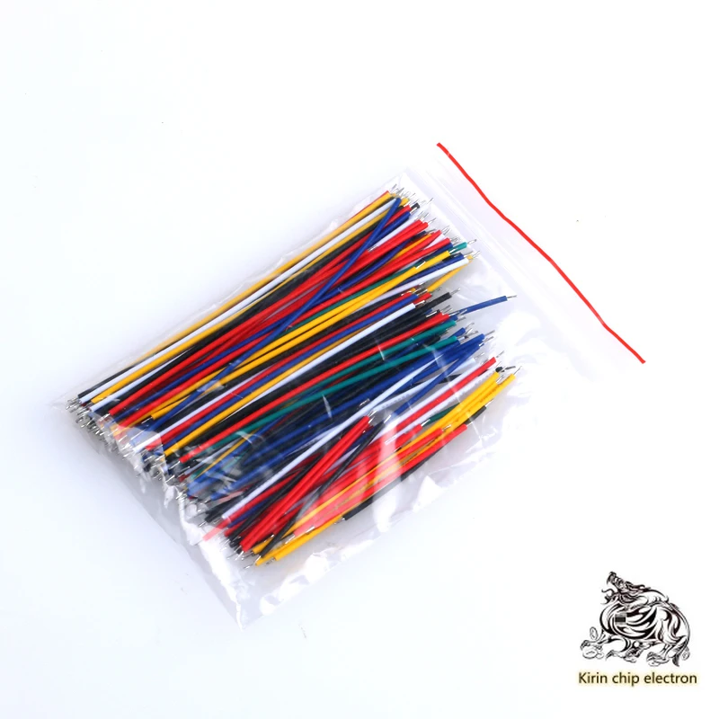 

130pcs / Lot 24 common line, double head tinning color connecting line, 5cm, 8cm, 10cm, 13 kinds, 10 in total