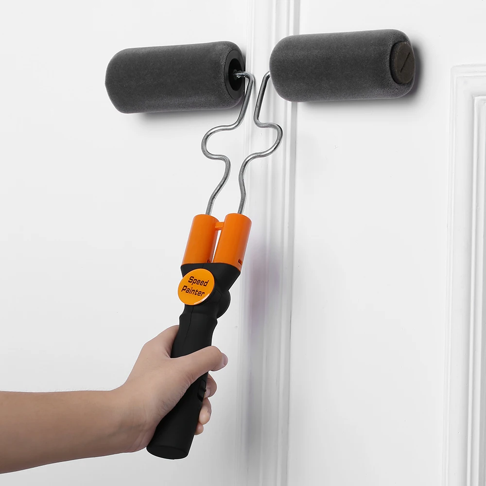 Двусторонняя кисть для нанесения краски регулируемый двусторонний