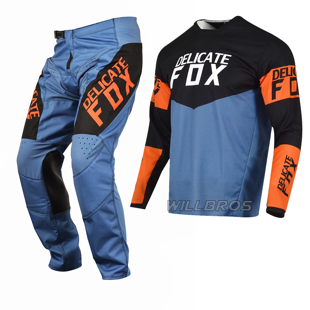 

Delicate Fox 180 Revn Gear Set Jersey Pants MX Combo Motocross Outfit BMX DH Dirt Bike Suit Off-road Enduro ATV UTV Kits Men
