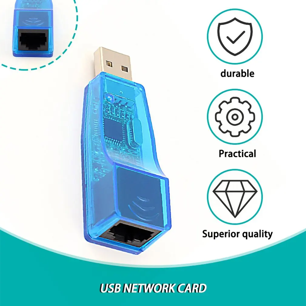 Ethernet Внешний USB к Lan RJ45 сетевой адаптер 10/100 Мбит/с для планшета универсальный
