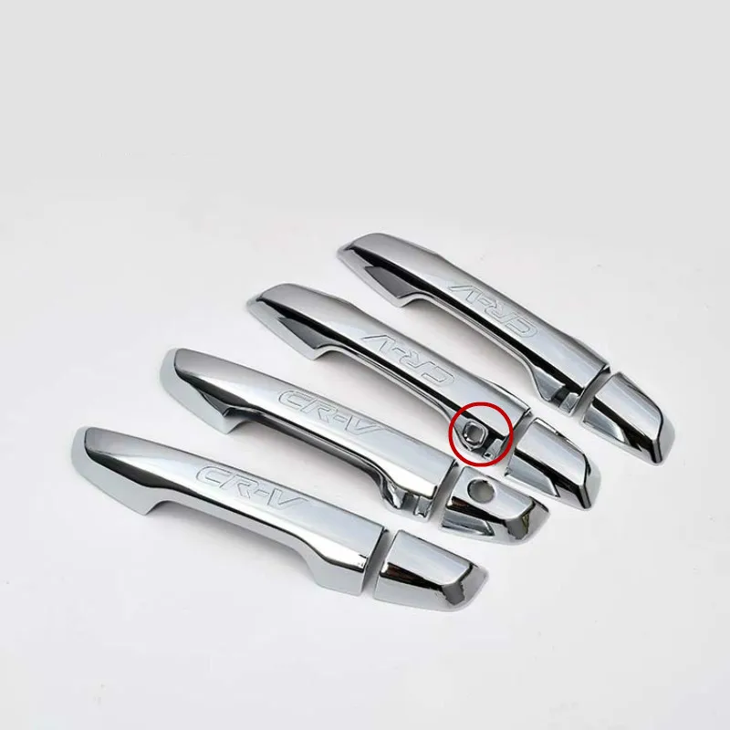 

Для Honda CR-V CRV 2017 2018 2019 2020 2021, новые хромированные накладки на дверные ручки автомобиля, накладка, Стайлинг, автоаксессуары