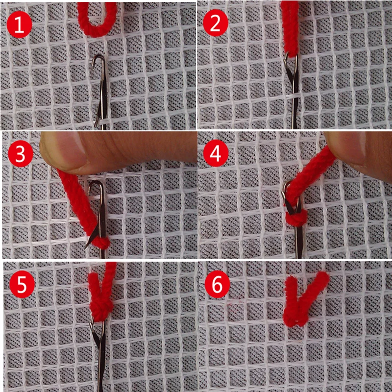 DIY ковер стеснительный медведь с защелкой крючок наборы 3D вязание крючком