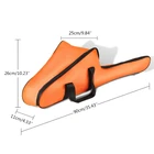 Сумка для переноски цепной пилы, защитный чехол для садовой цепной пилы до 18 дюймов