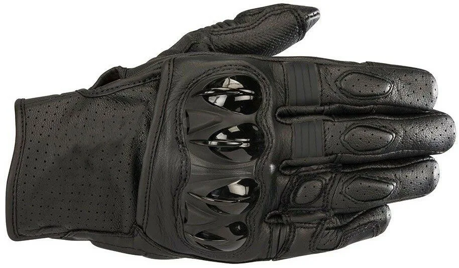 

Men's Celer V2 Motorcycle Gloves Riding Full Finger Protection Alpine Motocross Motorbike Short Gloves Red Leather Gloves
