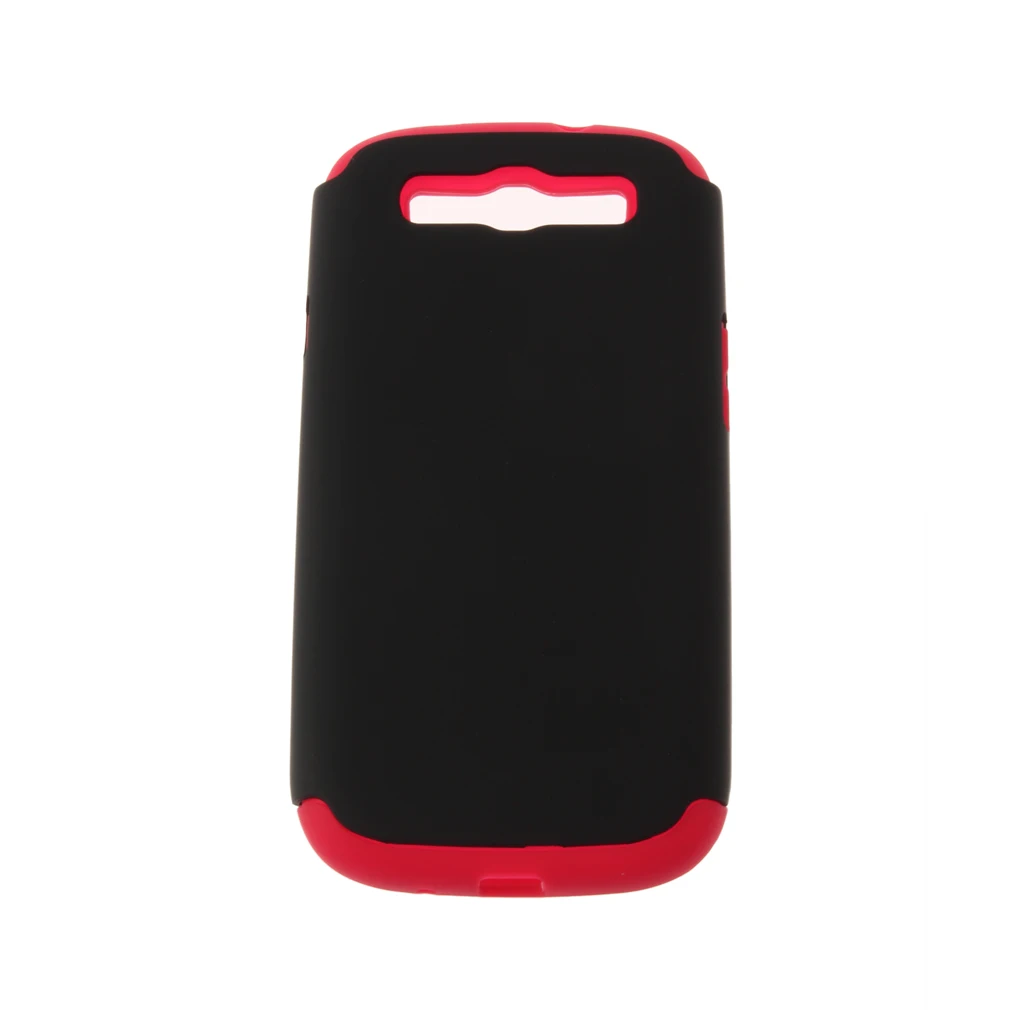 Ball Grain Plastic Shockproof Case Silicone Cover For Samsung Galaxy S3 i9300 Hybrid Phone Cover