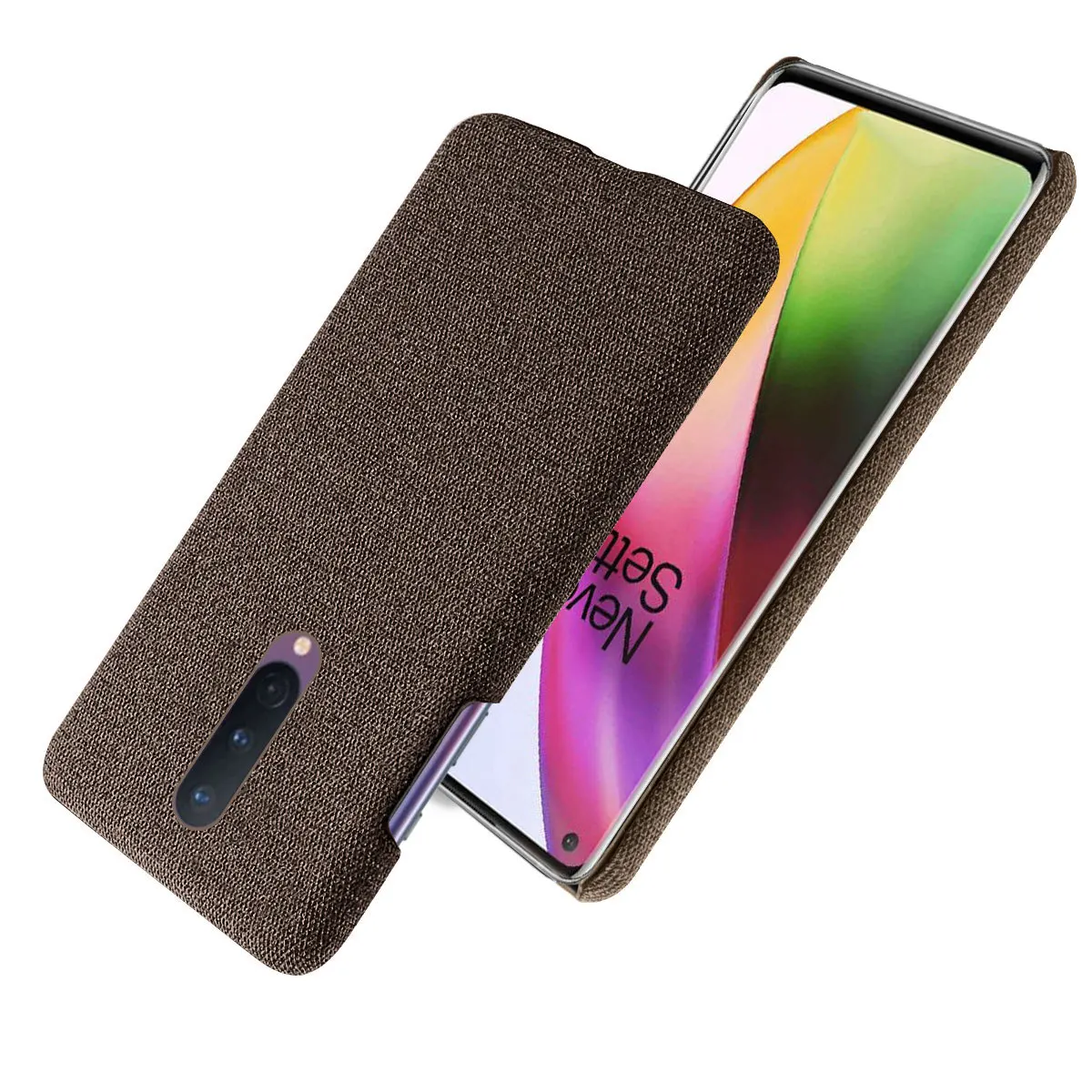 

Suitable for OnePlus8 mobile phone case Cloth pattern mobile phone protective cover Cloth pattern anti-drop case