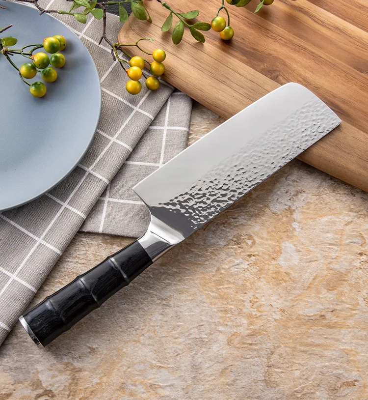 Нержавеющая сталь Nakiri Кухня Ножи Набор ножей столовые приборы комплект японский