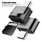 USB 3,7 высокоскоростной кардридер Micro-USBType-C устройство для чтения карт памяти TF Micro-SD OTG адаптер для телефона устройство чтения карт micro sd
