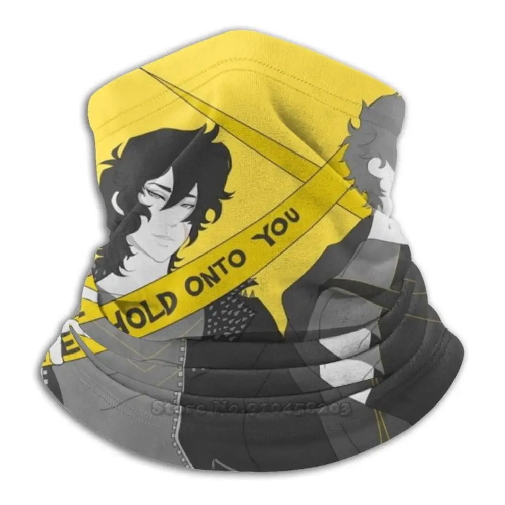 

Caution-Klance 3D Bandana Face Neck Warmer Soft Fleece Mask Sport Scarf