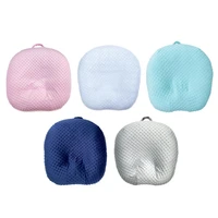 baby nursing pillow case infant newborn sleep support concave solid color shaping cushion prevent flat head no pillow