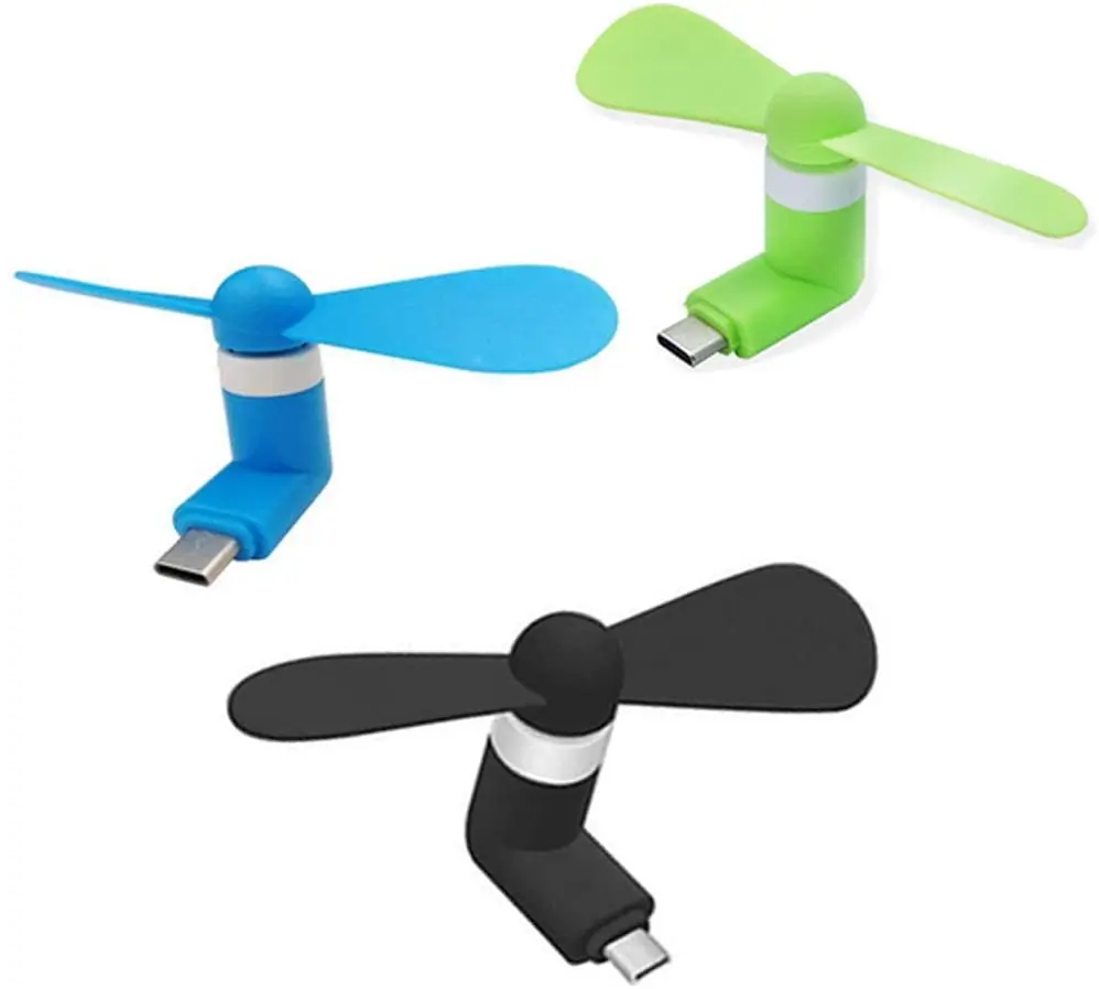 Низкое потребление USB мини Тип C маленький вентилятор для смартфонов 1 Вт Мощность