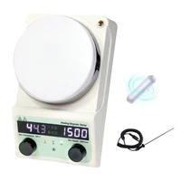 zoibkd laboratory magnetic stirrer led digital magnetic hot plate stirrer with timing function