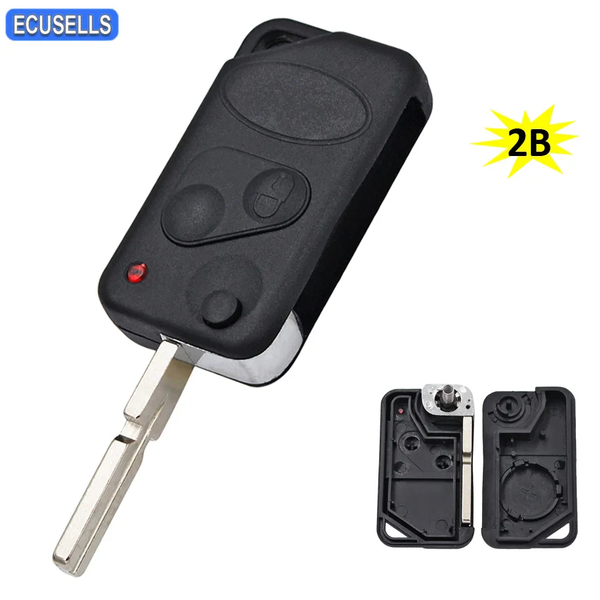 Чехол для автомобильного ключа пульта с 2 кнопками|key button|car key shell casedefender |