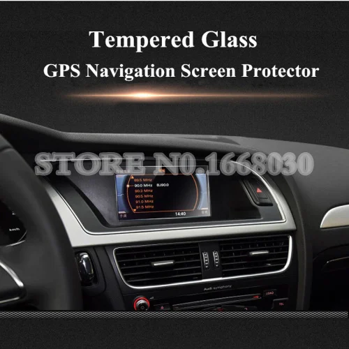 7 0 дюйма закаленное Стекло GPS навигации Экран протектор для Audi A4 A5 S4 S5 2008 2015 1 шт.