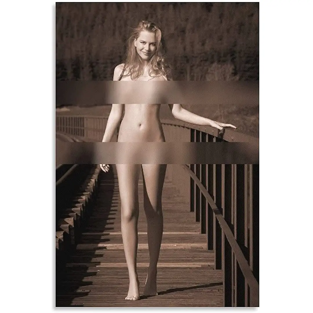 

Sexy actress nude erotic poster artwork bathroom bar decoration home metal wall signwall sign