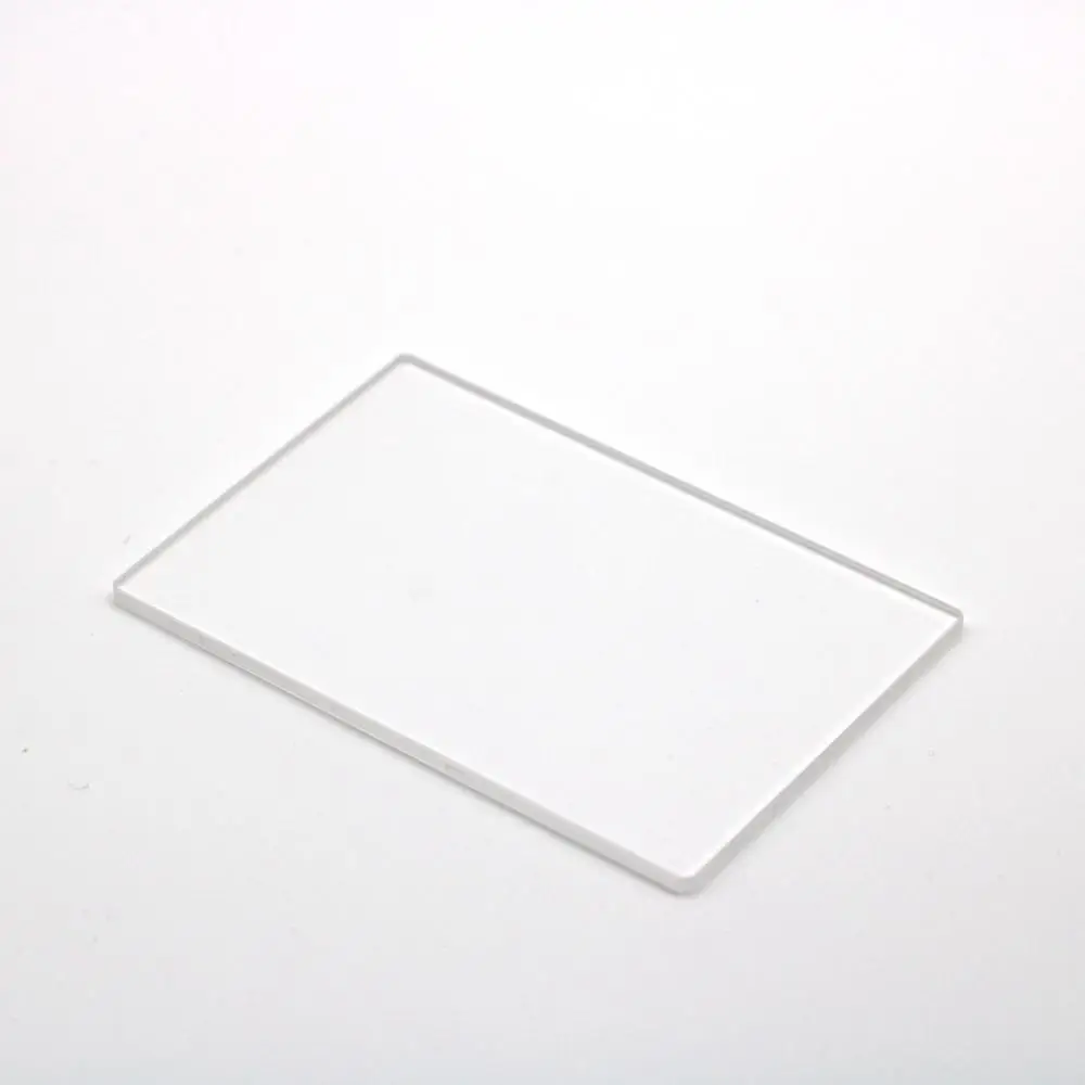 one piece size 100x150x3mm quartz fused silica glass plate JGS2