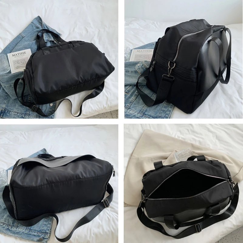 Women's New Sports Yoga Fitness bag Large Capacity Travel bag Outdoor Nylon Handbag 2021