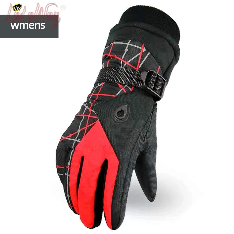 Мотоциклетные зимние перчатки теплые ветрозащитные термоперчатки для мужчин и