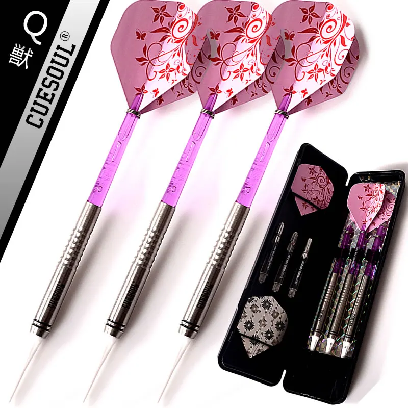 Новый Cuesoul 3 шт./компл. 90% Вольфрам Dart Body18g 14.5 см Дартс профессиональный мягкий