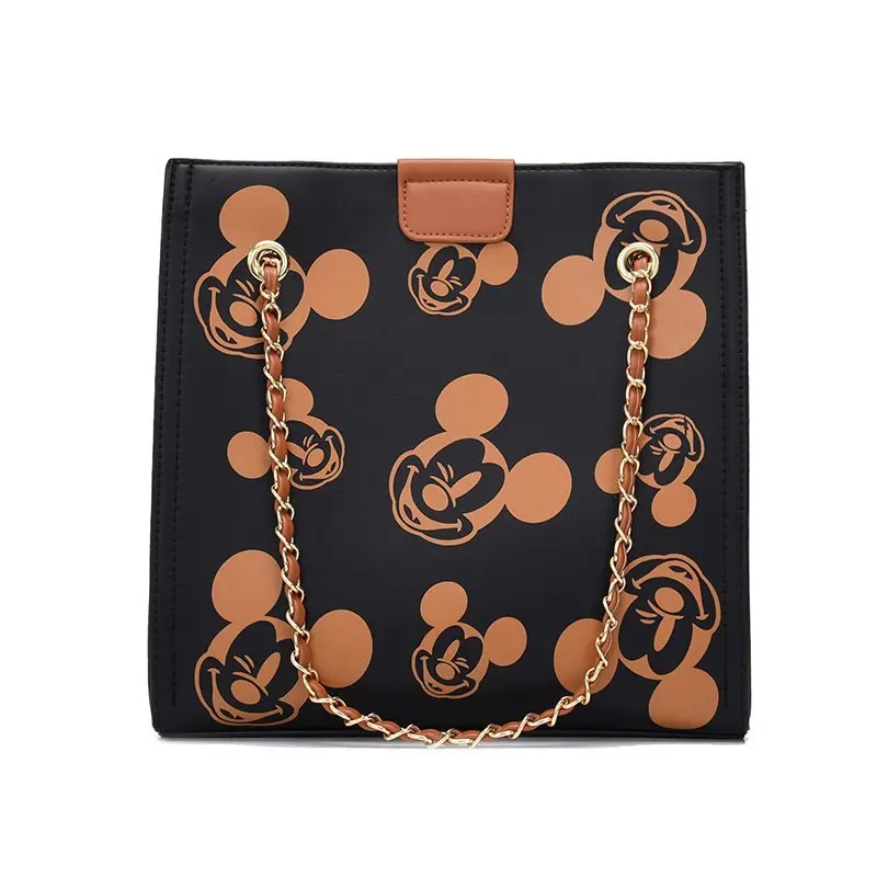 

2021 Disney's new bag women's fashion PU portable women's bag trend printing large-capacity underarm bag shoulder messenger bag