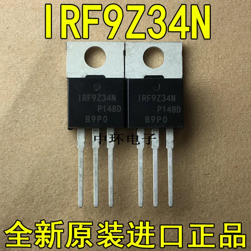 10 шт. F9Z34N TO 220 IRF9Z34NPFB P MOSFET 19A 55V|Реле| |