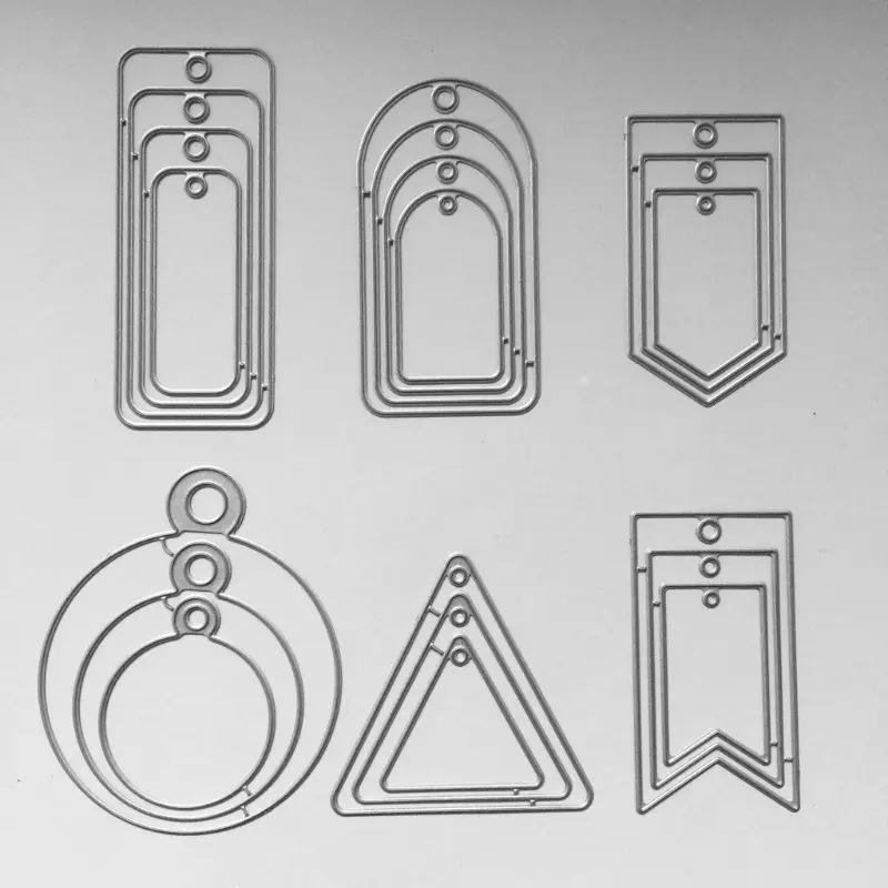 Прямоугольная метка для резки металла трафарет скрапбукинга &quotсделай сам&quot