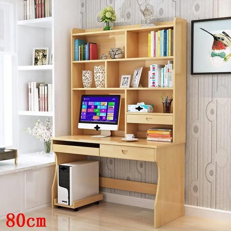 Dobravel стоящая кровать Меса Escritorio стенд Tafel офис Biurko Ретро деревянный компьютер ноутбук стол с книжной полкой