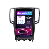 dsp carplay vertical tesla screen android 9 0 car multimedia player for infiniti g25 g37 car gps audio radio stereo bt head unit