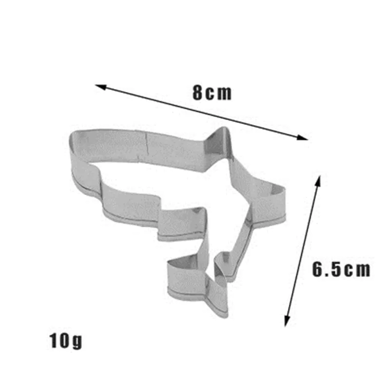 Пасхальная фотография тиснение для торта форма печенья сахарное ремесло 3D акулы