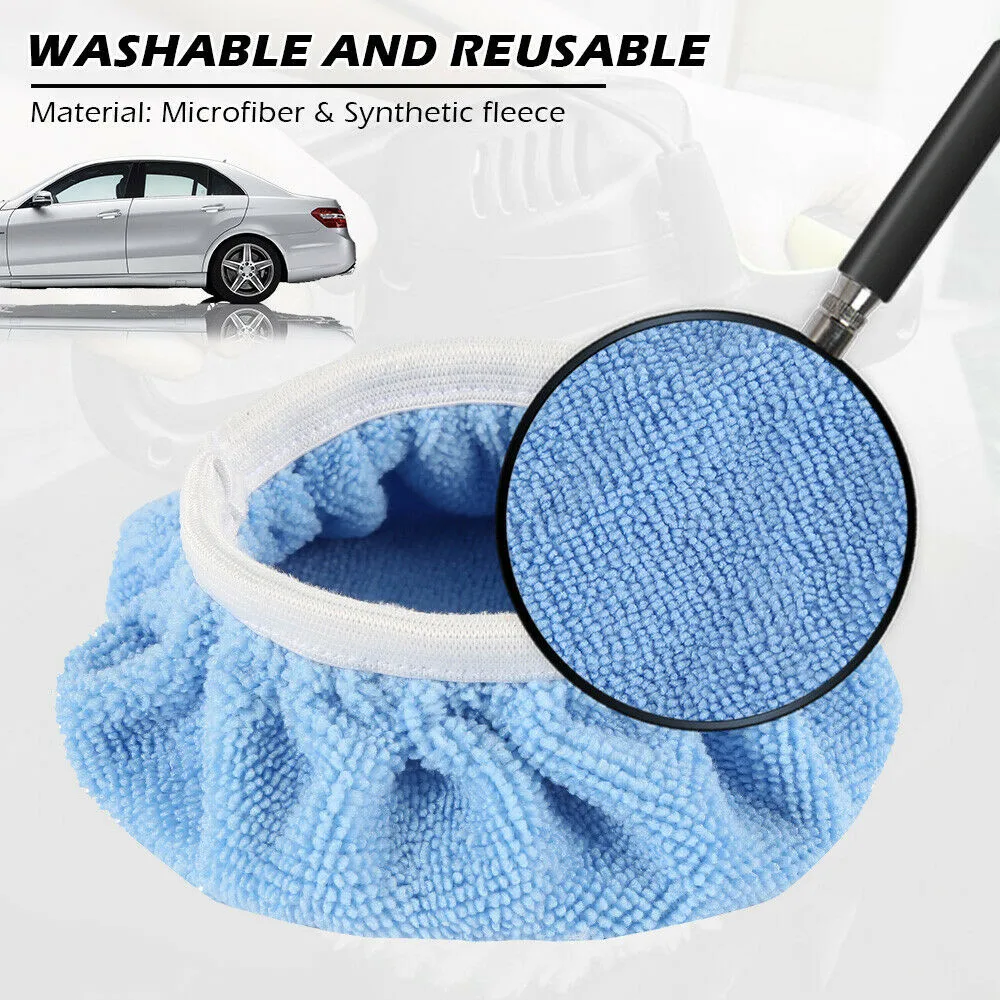 

150mm Polishing Pad 5-6 Inch Buffer Car Polish Bonnets Reusable Washable