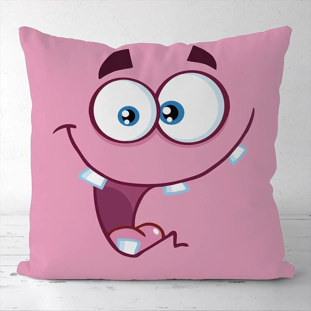 

Custom Wacky Pillow Square Pillowcases Pillow Cover Decor for Sofa Bed Room Cushion Case 45X45CM(One Side)21-0829-51