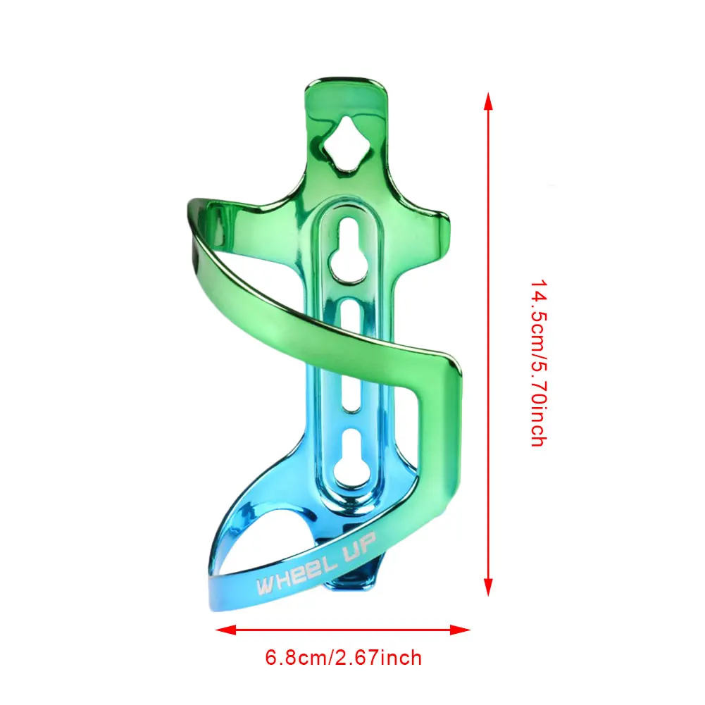 

4 Colorful Bicycle Water Bottle Holder High Strength Aluminum Alloy Rainbow MTB Road Bike Water Bottle Cage Cycling Accessories