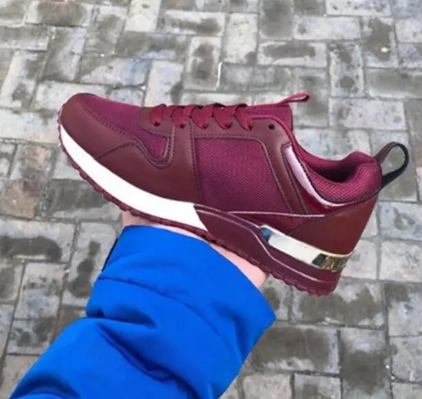

Womens Flats Heel Sneakers Casual Lace Up Fashion Athletic Shoes Running