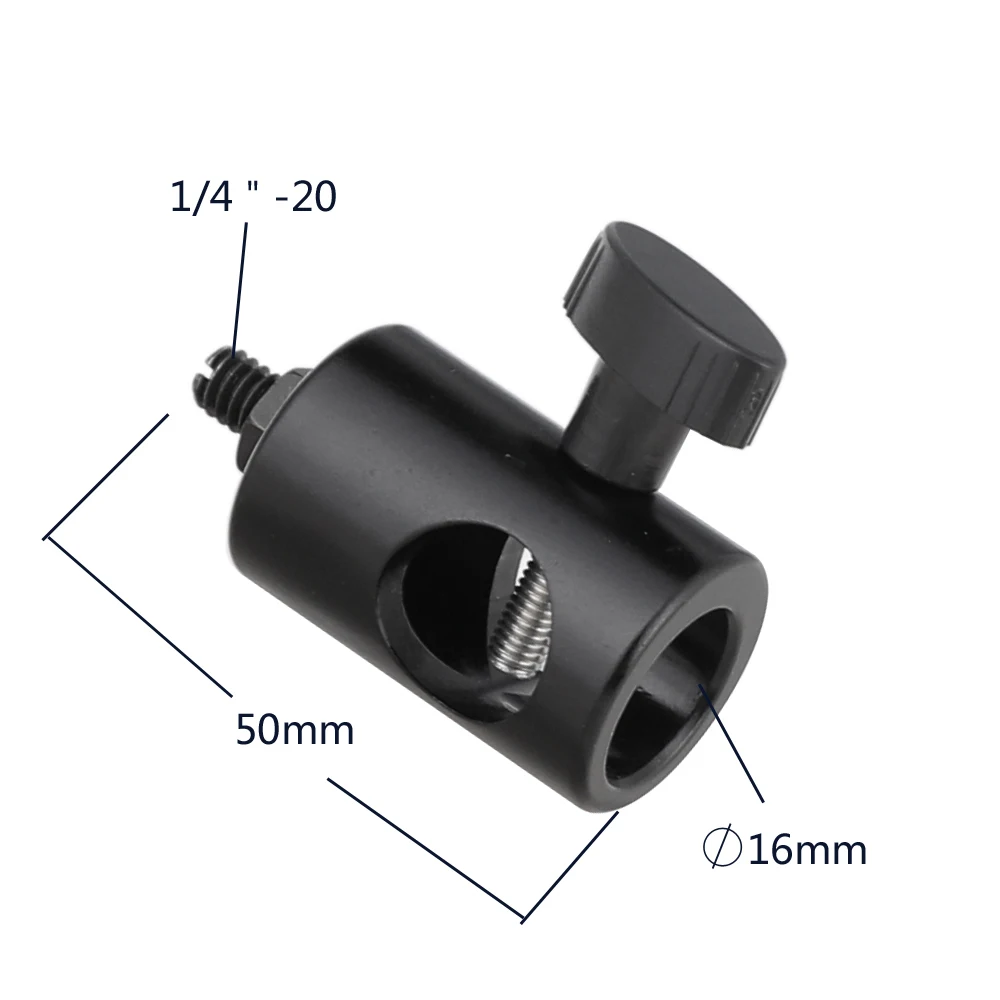Kayulin Light Stand Head Mount With 1/4&quot-20 Thread Screw Adapter For Photography Studio | Электроника