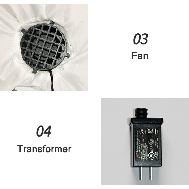 Новый надувной Рождественский Санта Клаус Пряничный Снеговик светодиодный