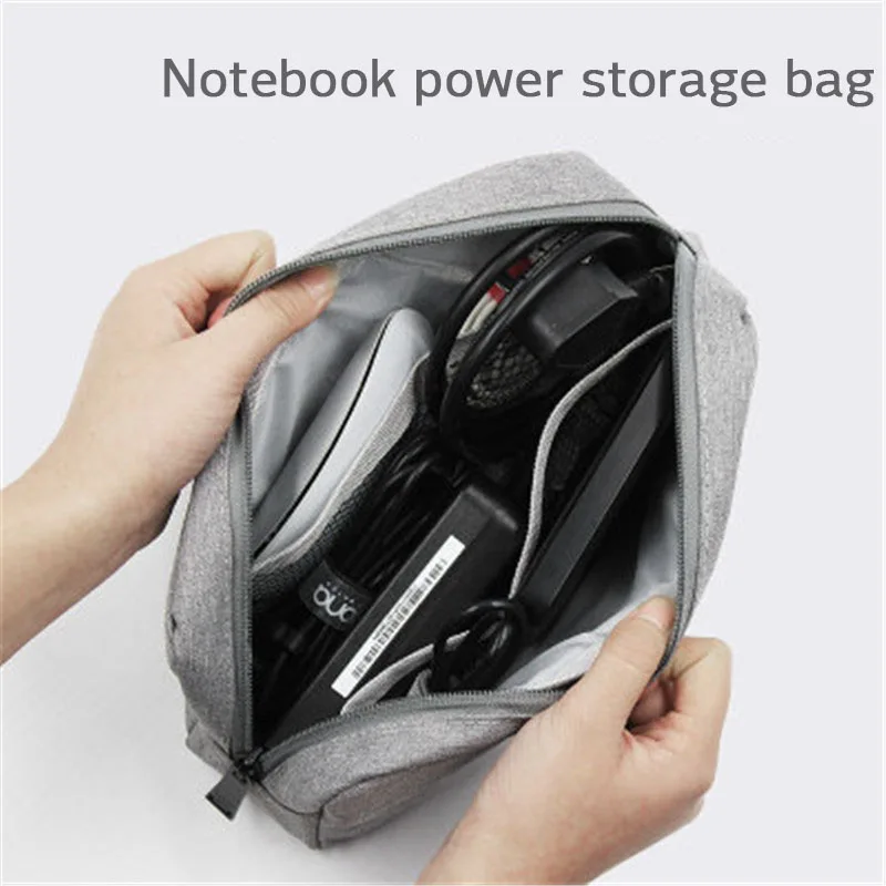 Дорожный органайзер для наушников сумка хранения кабеля цифровая на молнии