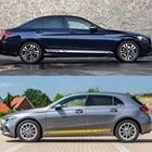Автомобильная задняя сторона для Mercedes Benz W205 W204 W203 W212 W124 W108 W126 W176 W211 W168 W210 W177, виниловые аксессуары для автомобиля